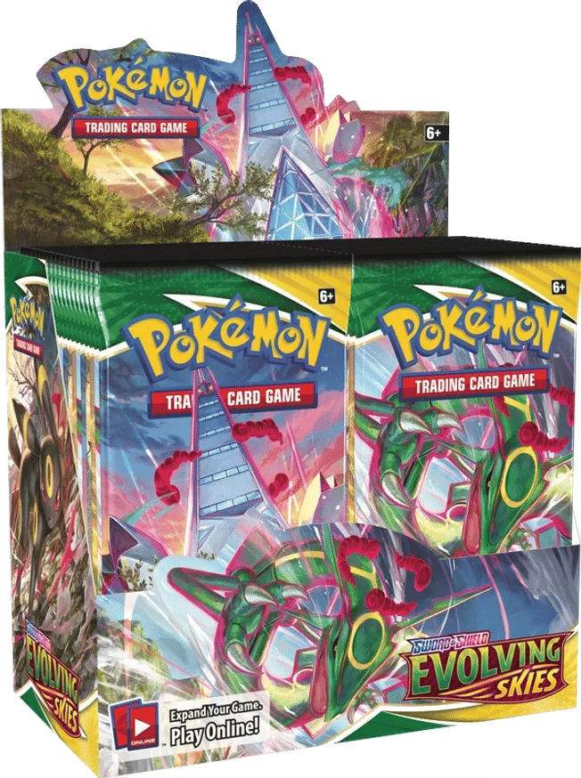 Pokemon 2021 Evolving Skies Booster Box Rare Candy